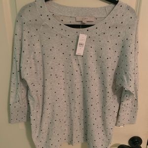 NWT Loft Star Sweater